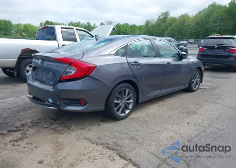 2020 Honda Civic Ex из США, поврежденный, VIN 19XFC1F34LE220973